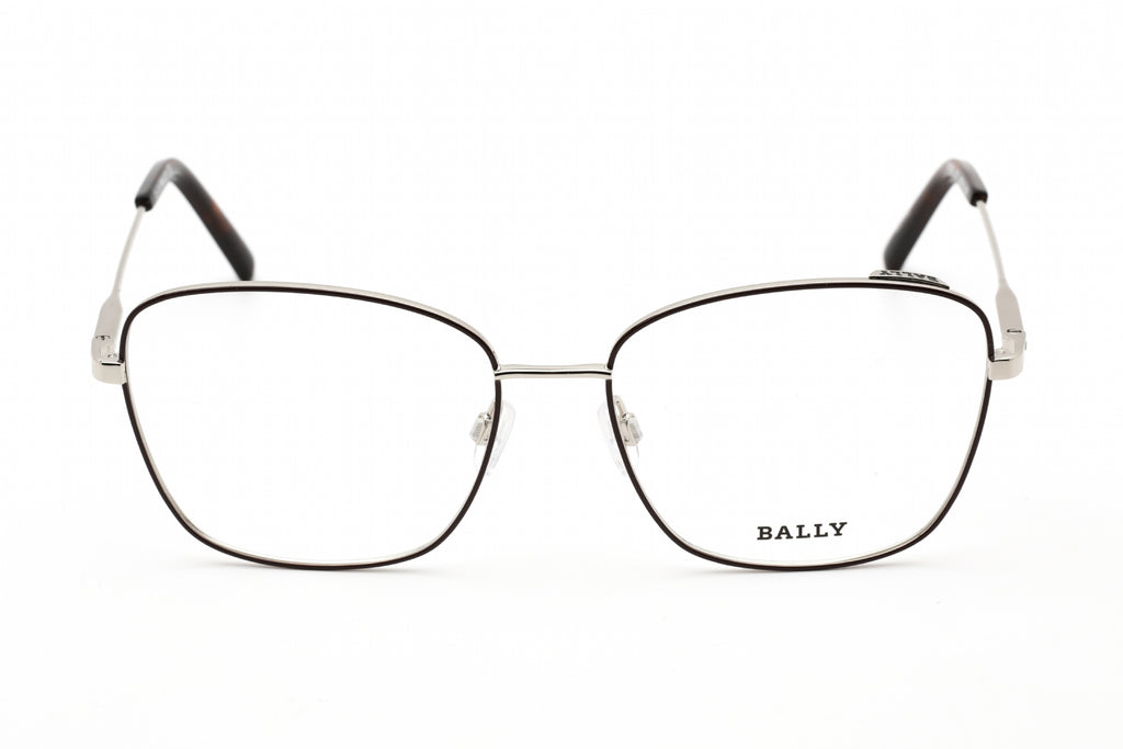Bally BY5021 Eyeglasses Bordeaux/Other  / Clear demo lens Women's