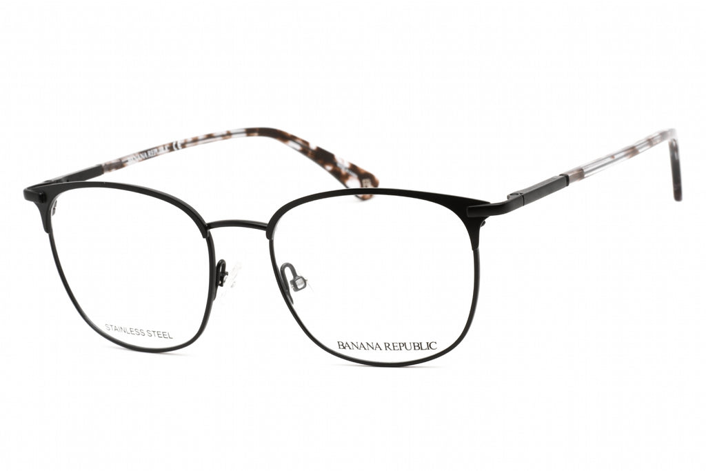 Banana Republic BR 111 Eyeglasses Matte Black / Clear Lens Men's