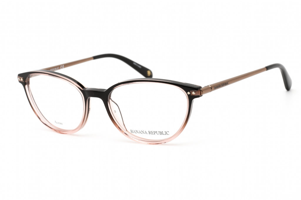 Banana Republic BR 203 Eyeglasses Brown Pink / Clear demo lens Women's