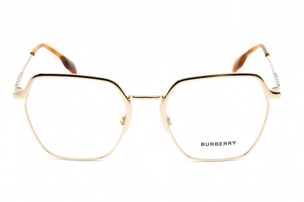 Burberry 0BE1371 Eyeglasses Light Gold/Clear demo lens Women's
