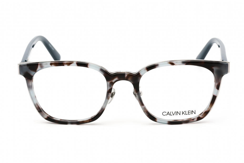 Calvin Klein CK18512 Eyeglasses LIGHT BLUE TORTOISE/Clear demo lens Women's