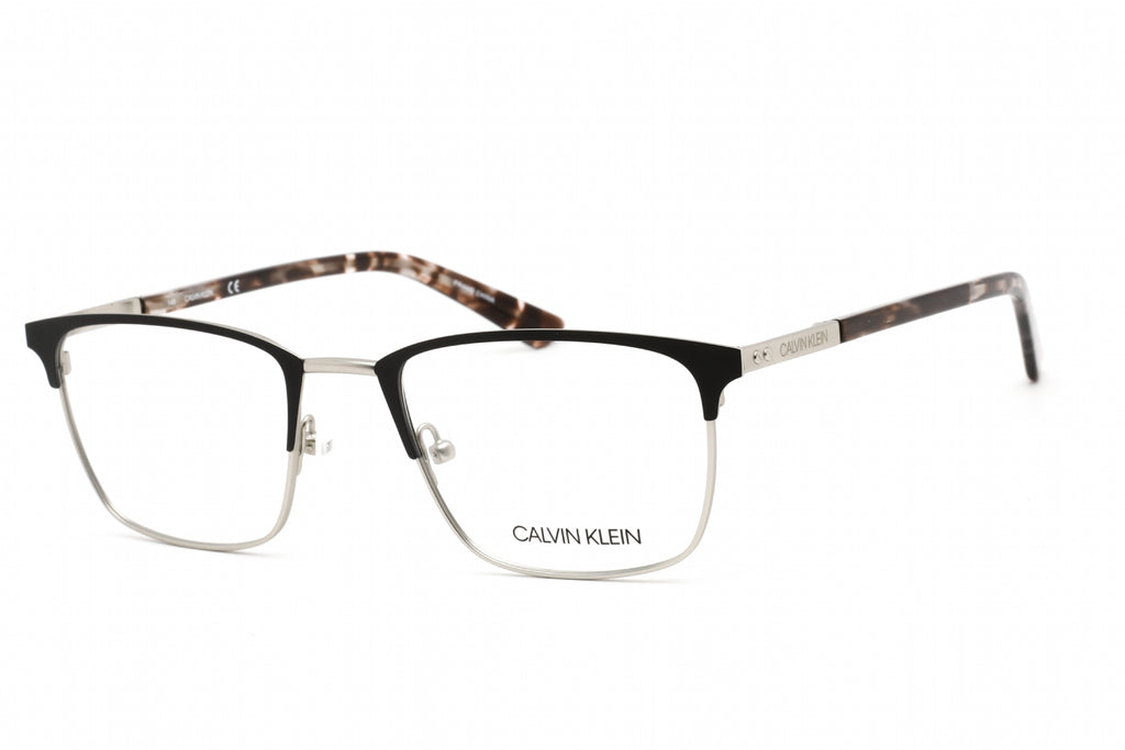 Calvin Klein CK19311 Eyeglasses MATTE BLACK/Clear demo lens Women's