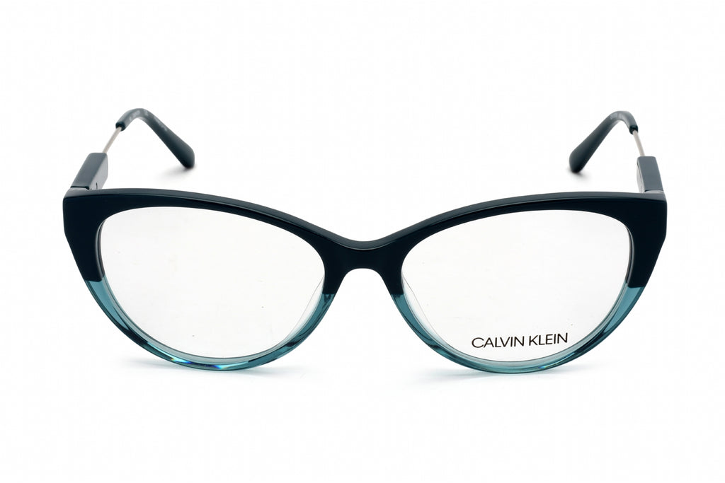 Calvin Klein CK19706 Eyeglasses TEAL/CRYSTAL TEAL GRADIENT Women's