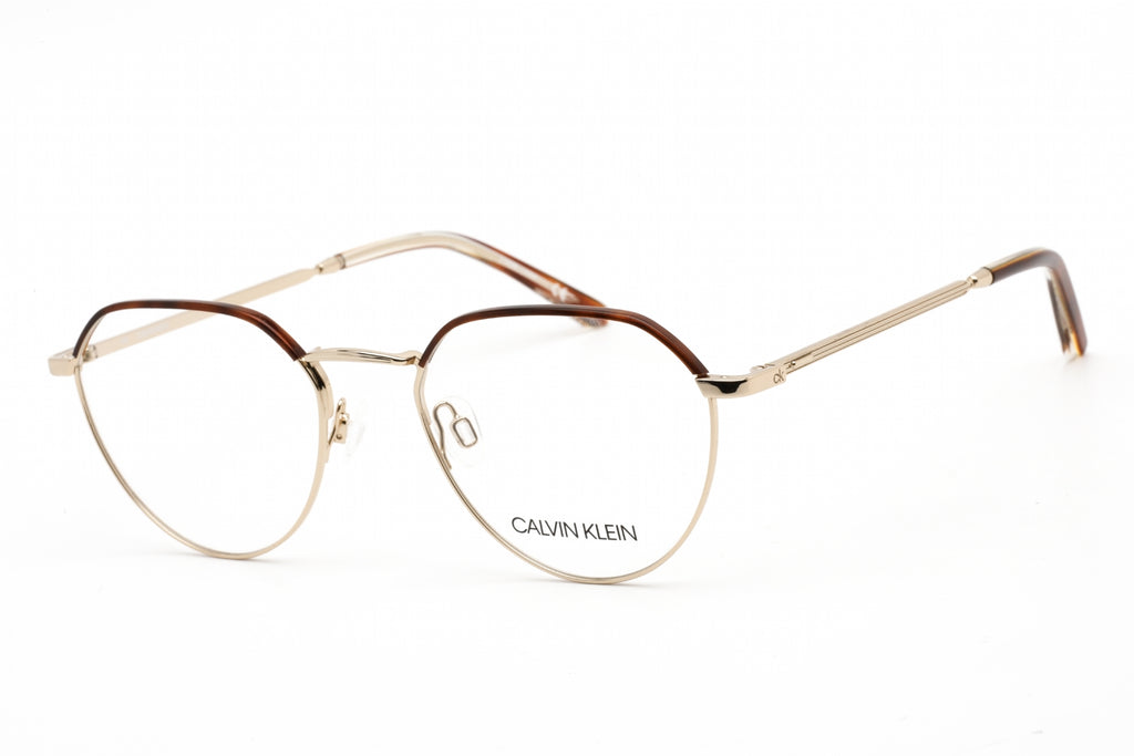Calvin Klein CK20127 Eyeglasses GOLD/HONEY TORTOISE/Clear demo lens Unisex