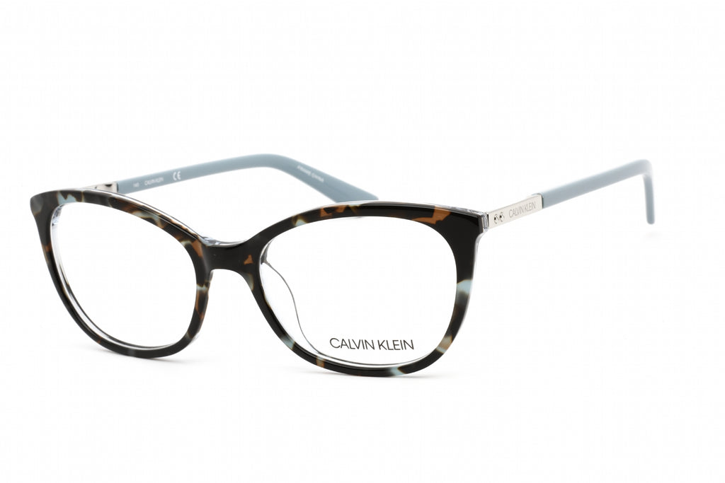 Calvin Klein CK20508 Eyeglasses LIGHT BLUE TORTOISE/SKY/Clear demo lens Women's