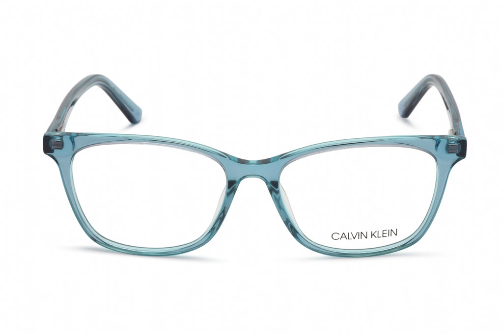 Calvin Klein CK20509 Eyeglasses CRYSTAL SLATE/POOL BLUE/Clear demo lens Women's