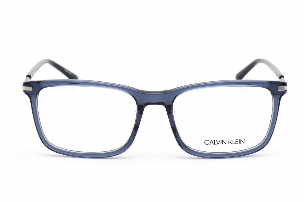 Calvin Klein CK20510 Eyeglasses Crystal/Navy / Clear Lens Men's