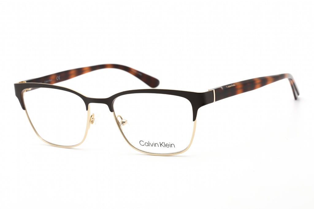 Calvin Klein CK21125 Eyeglasses Brown / Clear Lens Women's