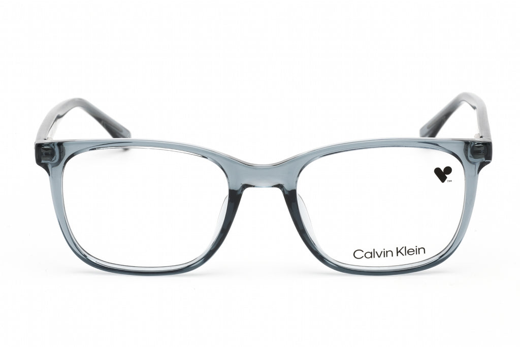 Calvin Klein CK21500 Eyeglasses CRYSTAL TEAL/Clear demo lens Unisex