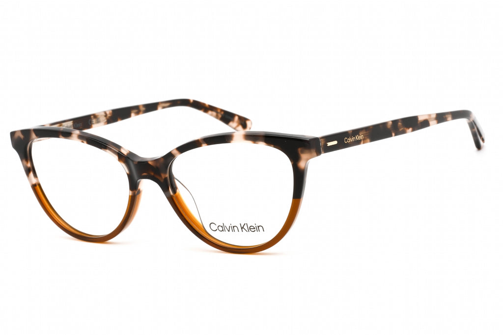 Calvin Klein CK21519 Eyeglasses SAND TORTOISE/Clear demo lens Women's