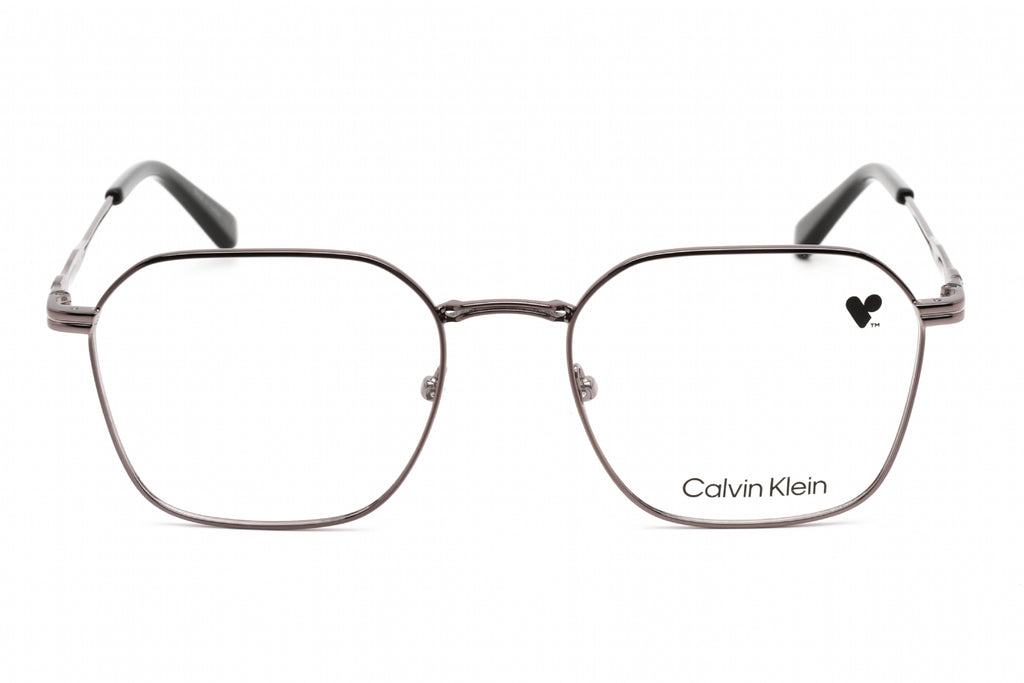 Calvin Klein CK22116 Eyeglasses GUN/clear demo lens Men's