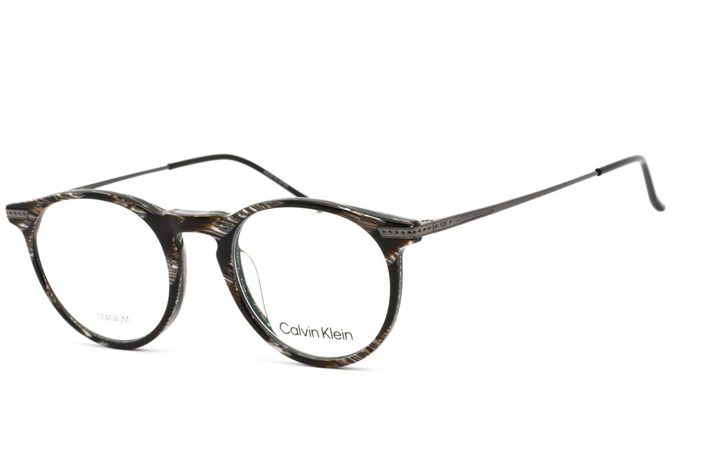 Calvin Klein CK22527T Eyeglasses Horn / Clear Lens Women's