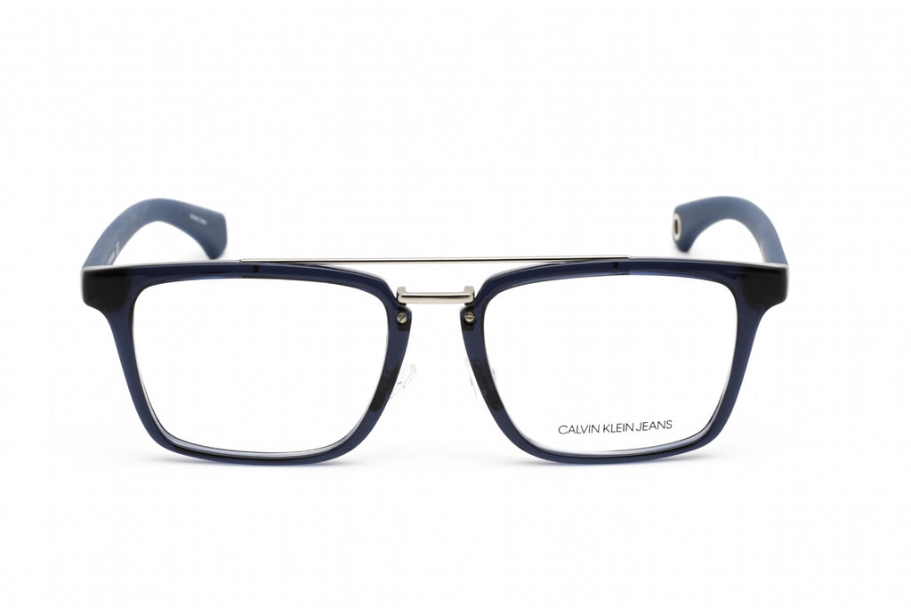 Calvin Klein Jeans CKJ793AF Eyeglasses CRYSTAL NAVY / Clear demo lens Unisex