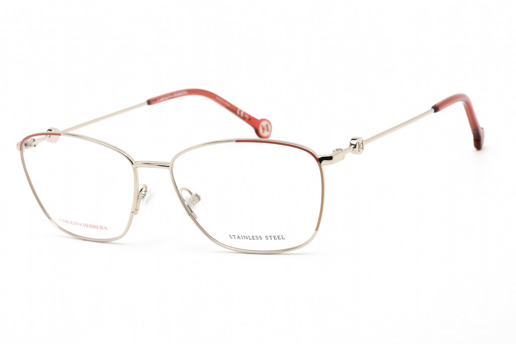 Carolina Herrera CH 0060 Eyeglasses Gold Nude / Clear Lens Women's