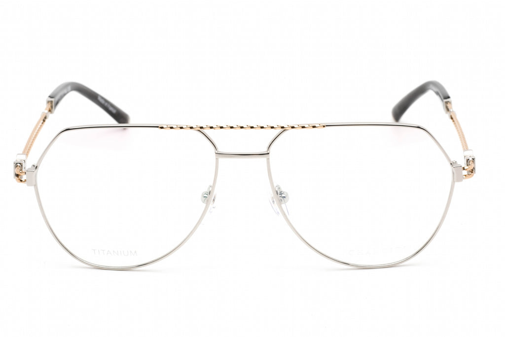 Charriol PC75086 Eyeglasses Shiny Silver/Gold / Clear Lens Men's