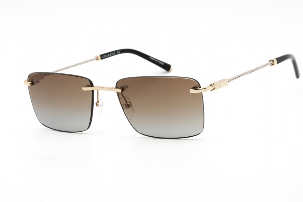 Charriol PC81007 Eyeglasses SHINY GOLD/SILVER / Clear Lens Men's