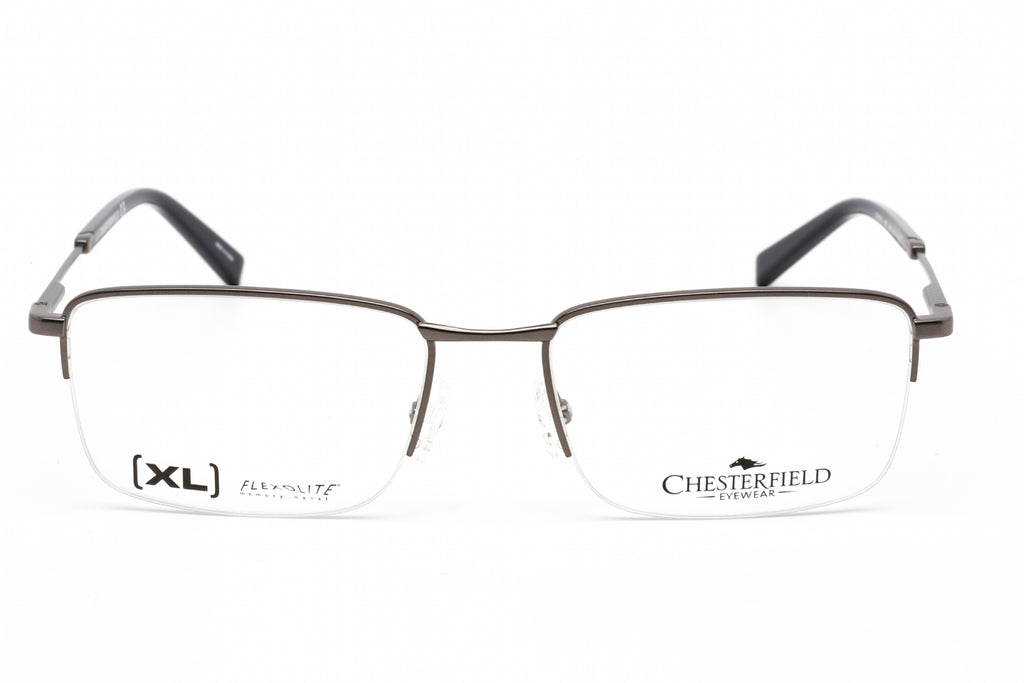 Chesterfield CH 81XL Eyeglasses SILVER/Clear demo lens Men's