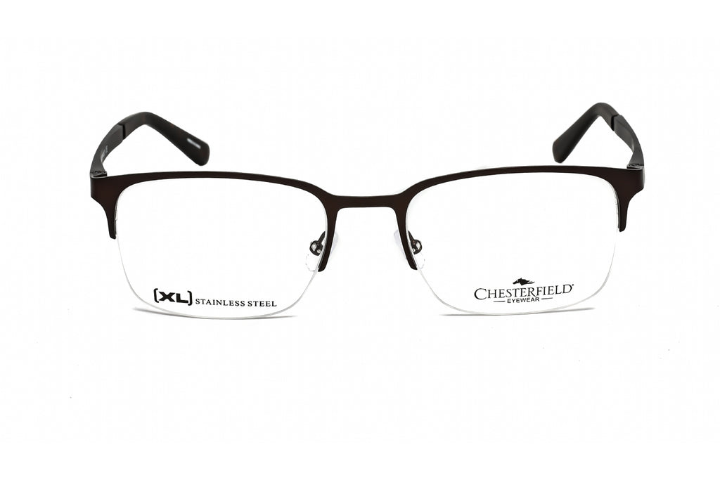 Chesterfield CH 86XL Eyeglasses DARK BROWN/Clear Lens Men's