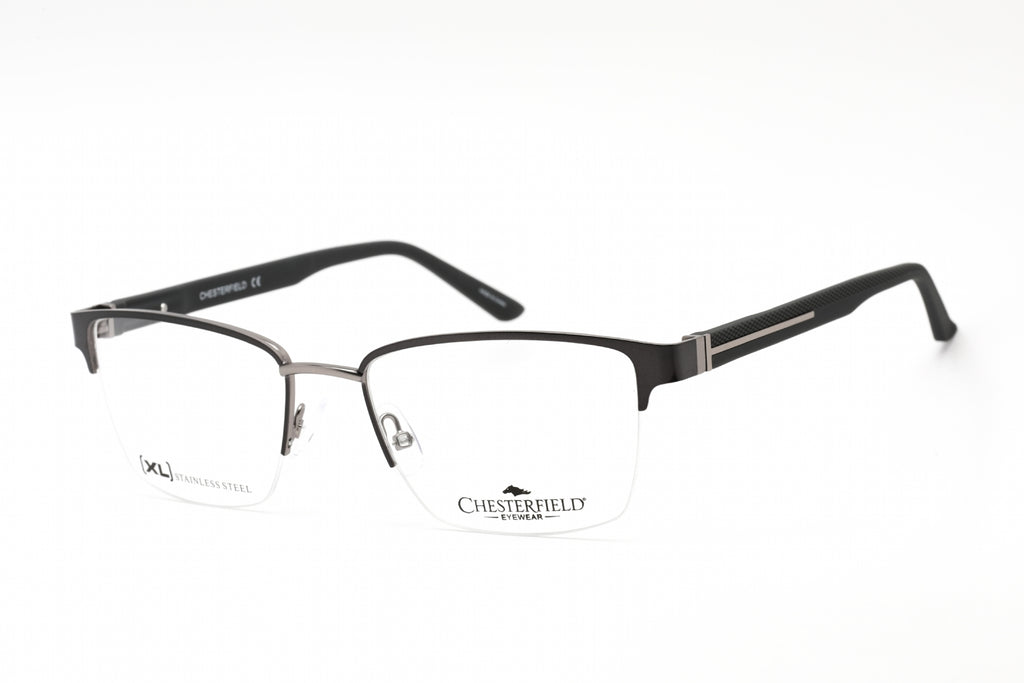 Chesterfield CH 87XL Eyeglasses MATTE GREY / Clear demo lens Men's