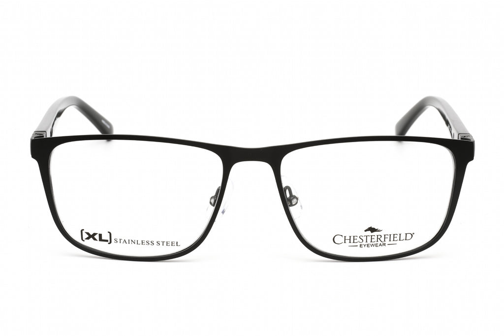 Chesterfield CH 89XL Eyeglasses MATTE BLACK/Clear demo lens Men's