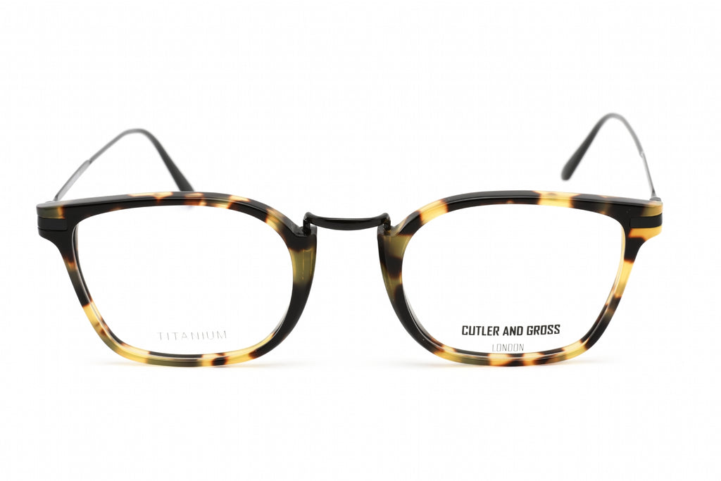 Cutler and Gross CG1358 Eyeglasses CAMOUFLAGE / Clear demo lens Men's