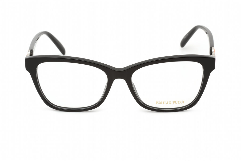 Emilio Pucci EP5150 Eyeglasses Shiny Black / Clear Lens Women's