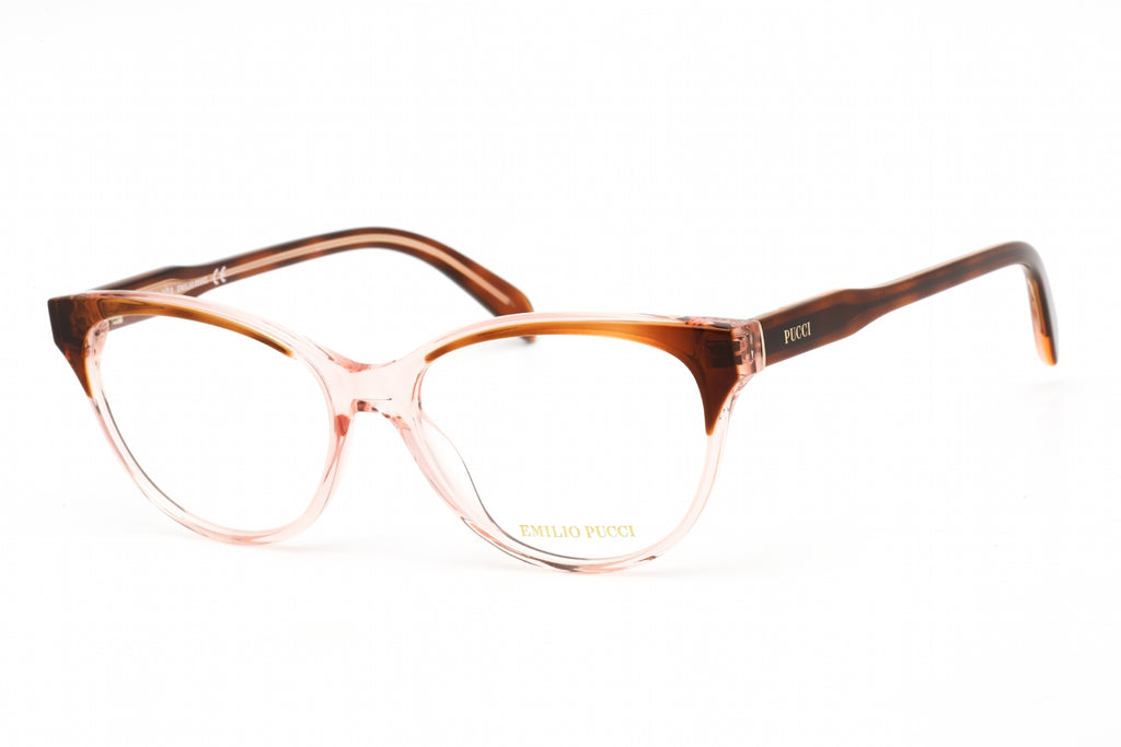 Emilio Pucci EP5165 Eyeglasses pink /other / Clear demo lens Women's