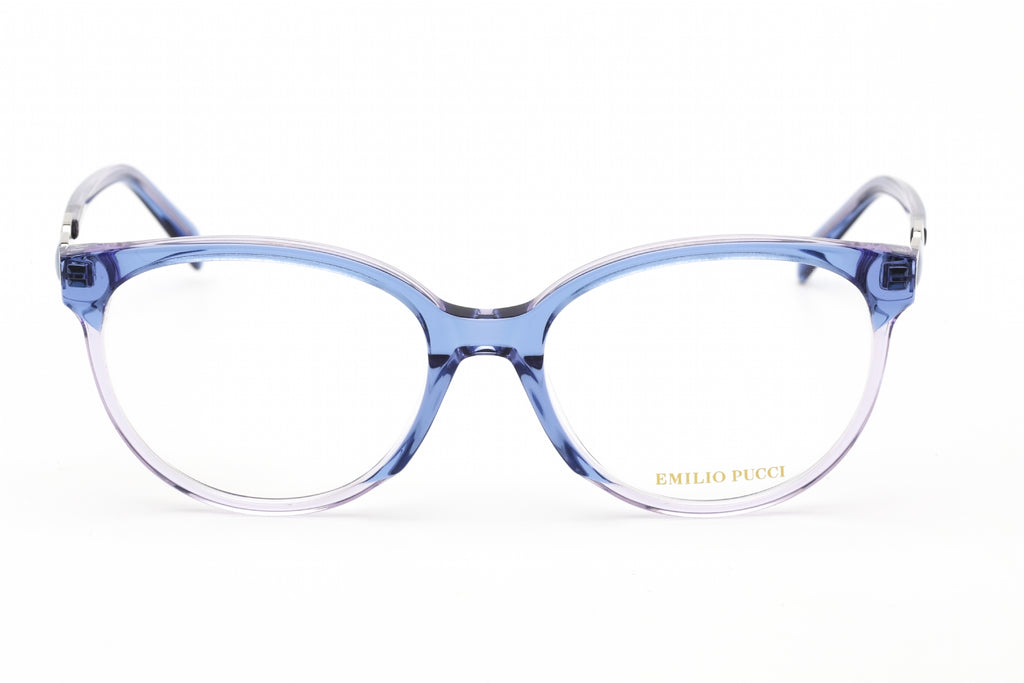 Emilio Pucci EP5184 Eyeglasses light blue/other / clear demo lens Women's