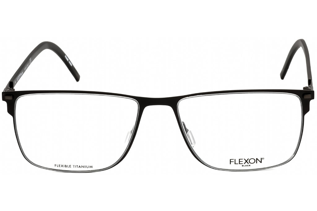 Flexon FLEXON B2077 Eyeglasses Black / Clear Lens Men's