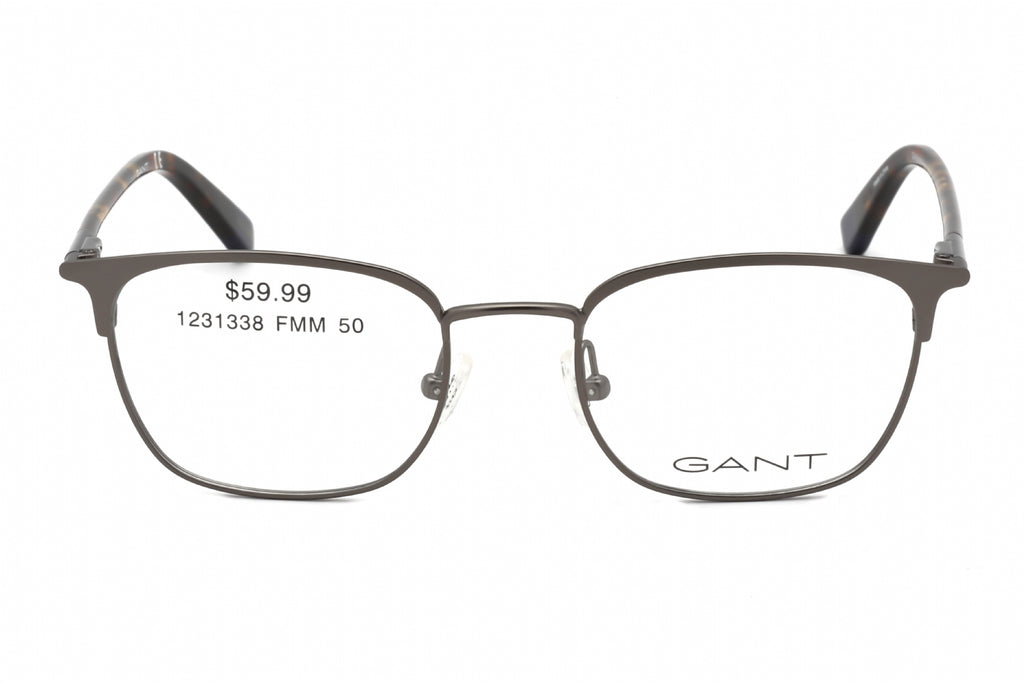 GANT GA3130-3 Eyeglasses Matte Gunmetal / Clear Lens Unisex