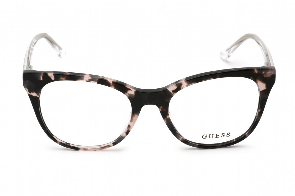 Guess GU2770 Eyeglasses coloured havana/Clear demo lens