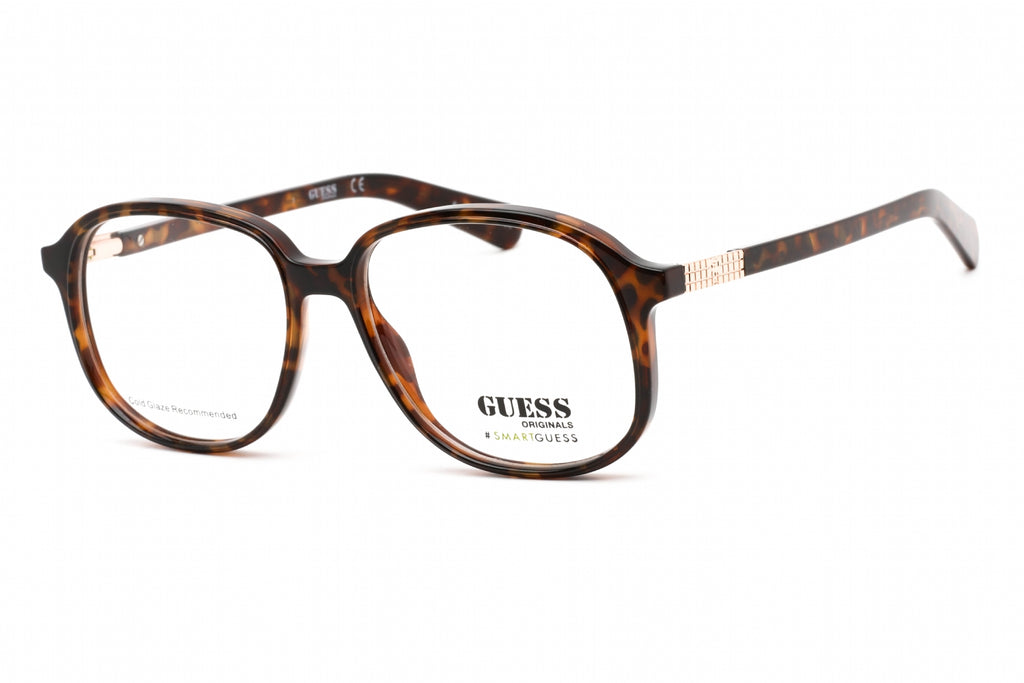 Guess GU8255 Eyeglasses Havana / Clear Lens Unisex