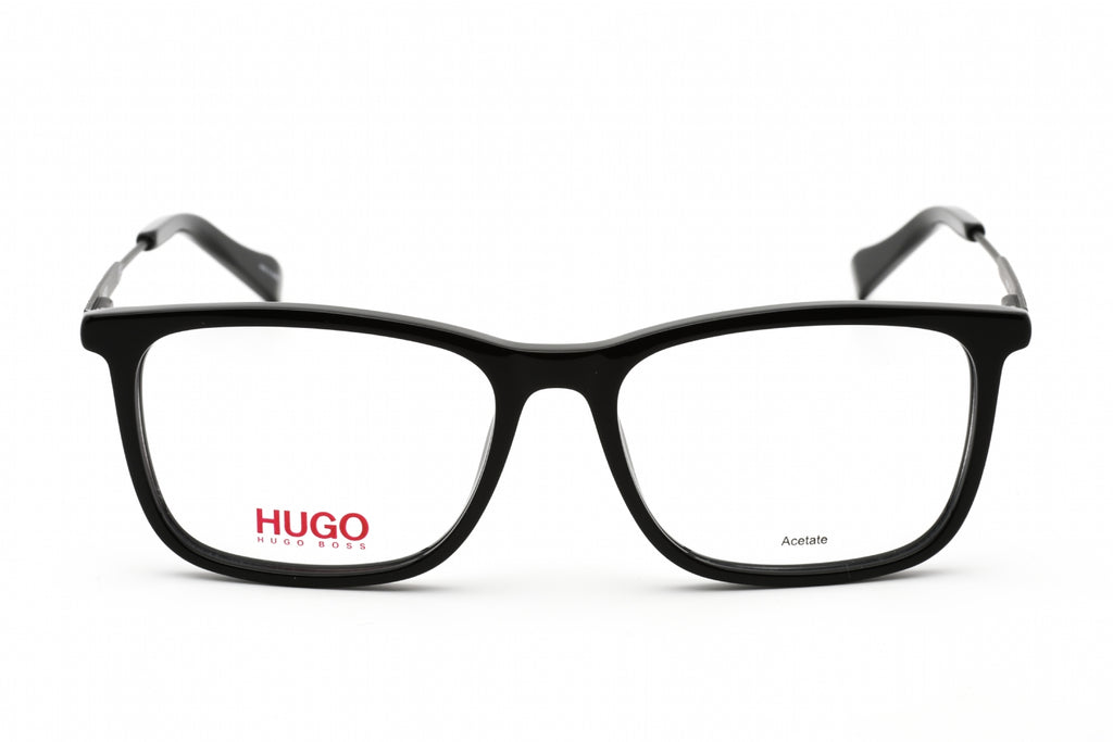 HUGO HG 0307 Eyeglasses BLACK/Clear demo lens Unisex