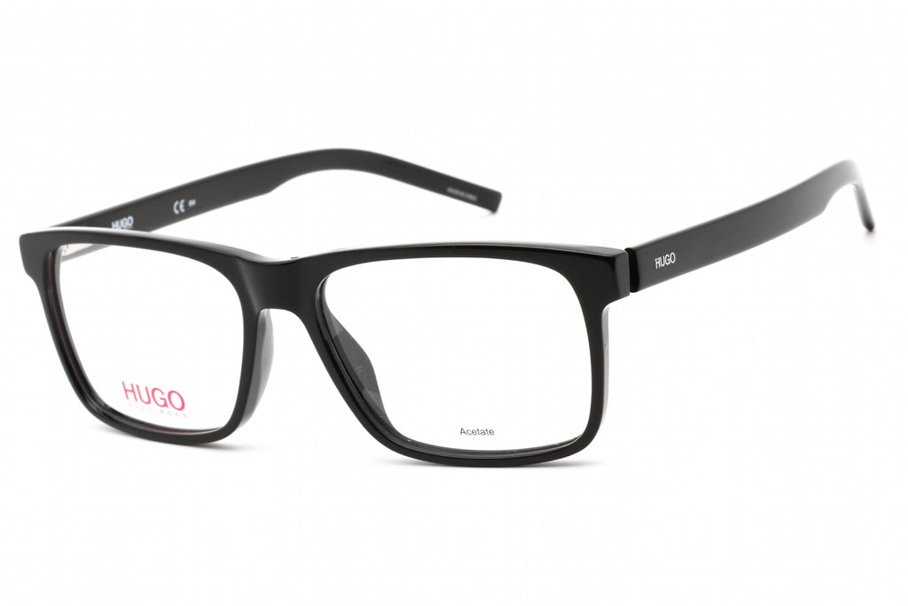 HUGO HG 1014 Eyeglasses BLACK/Clear demo lens Unisex