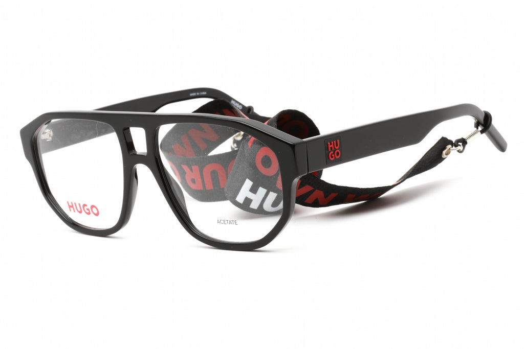 HUGO HG 1221 Eyeglasses Black / Clear Lens Men's