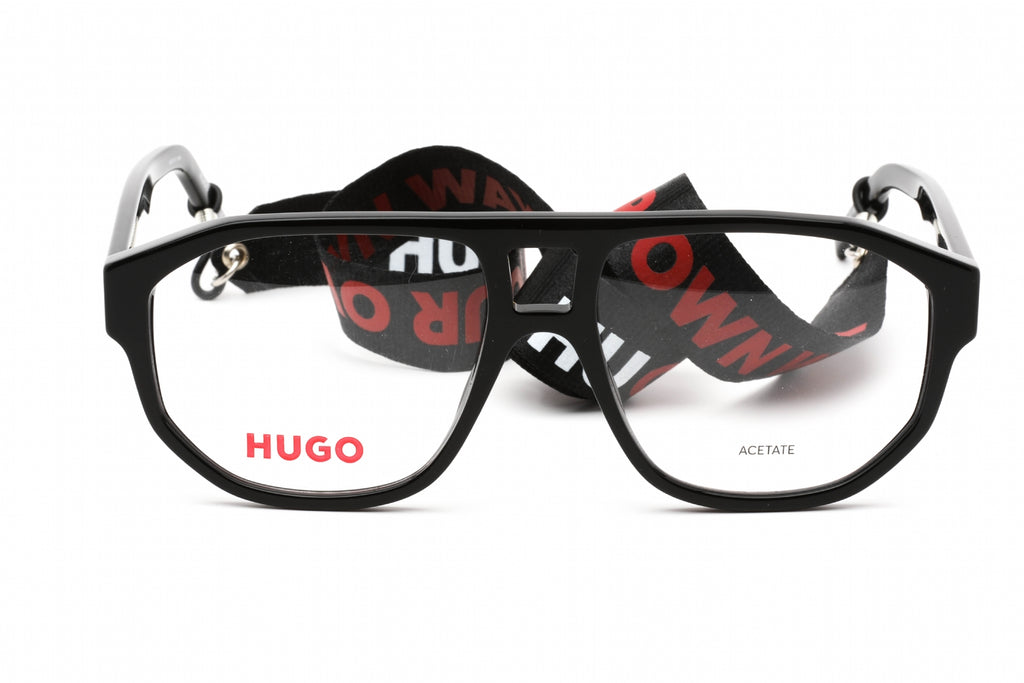 HUGO HG 1221 Eyeglasses Black / Clear Lens Men's