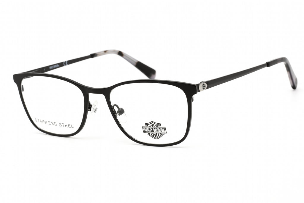 Harley Davidson HD0552 Eyeglasses Matte Black / Clear Men's