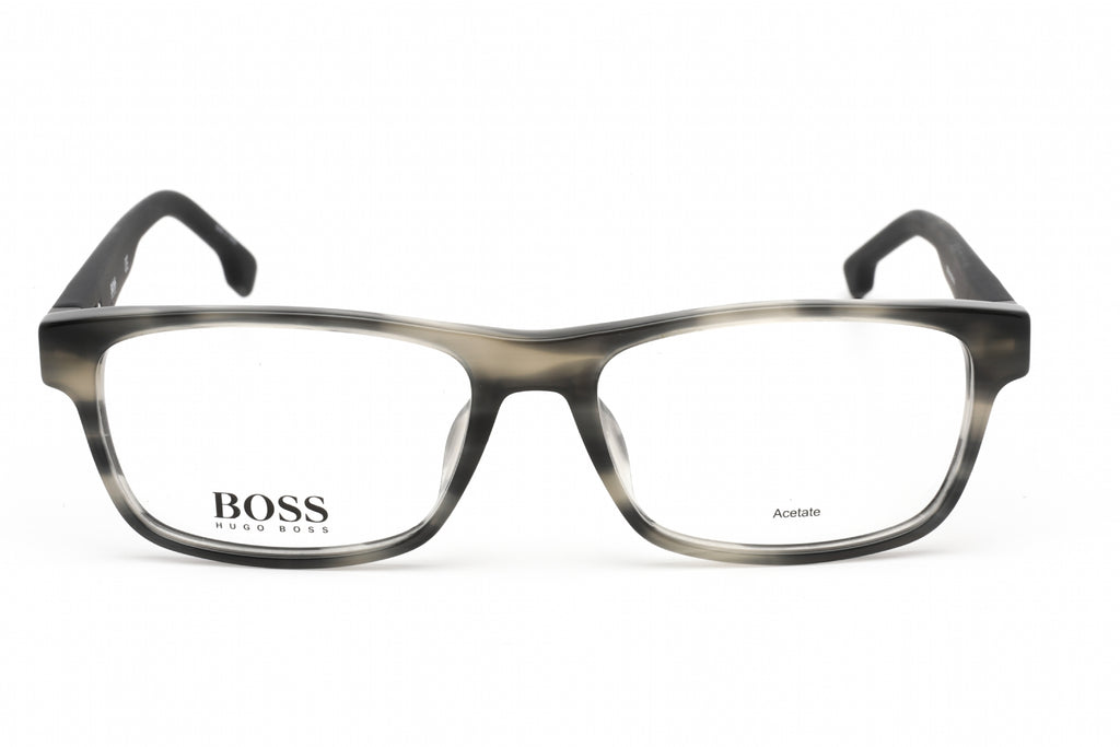 Hugo Boss 1041 Eyeglasses Grey Horn / Clear demo lens Unisex