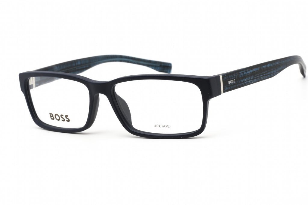 Hugo Boss BOSS 0797/IT Eyeglasses MATTE BLUE/Clear demo lens Men's