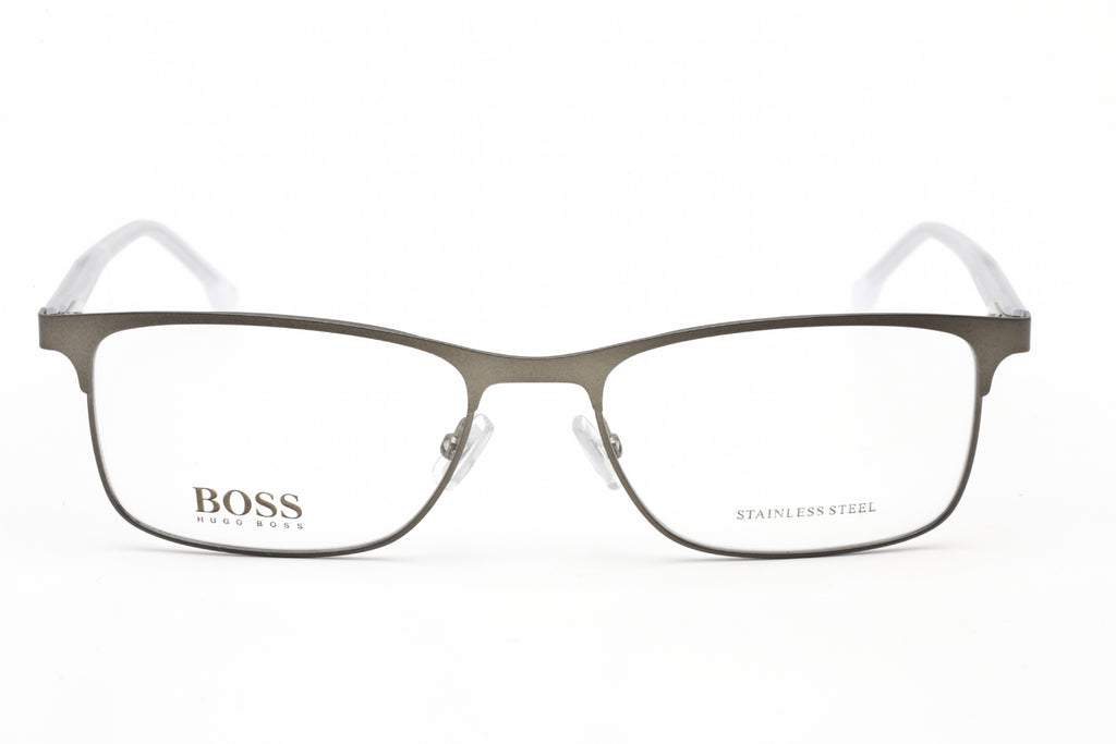 Hugo Boss BOSS 0967/IT Eyeglasses MATTE GREY/Clear demo lens Unisex
