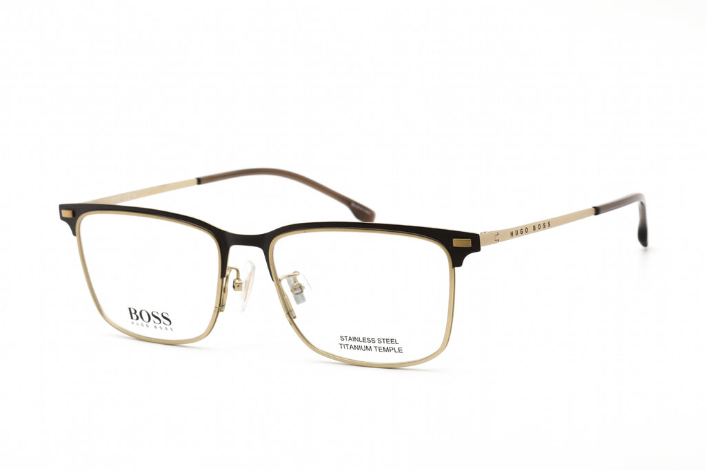 Hugo Boss BOSS 1224/F Eyeglasses Brown Gold / Clear Lens Men's