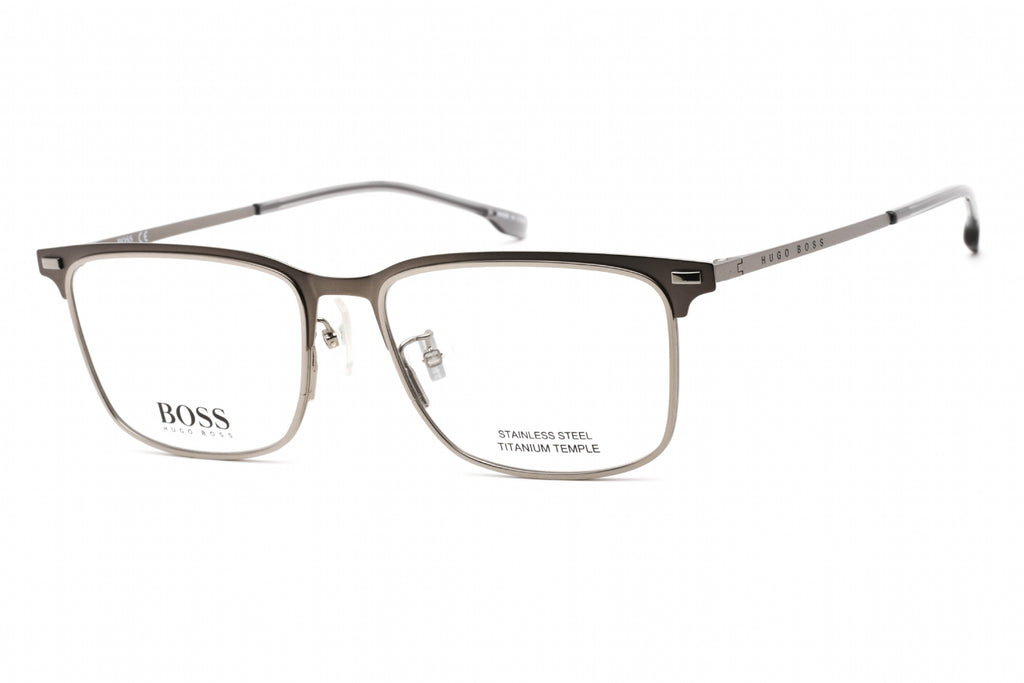 Hugo Boss BOSS 1224/F Eyeglasses Matte Ruthenium / Clear Lens Men's