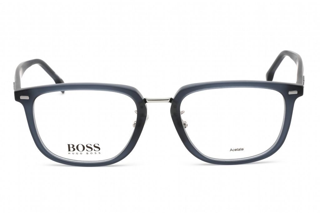 Hugo Boss BOSS 1341/F Eyeglasses Matte Blue / Clear Lens Men's