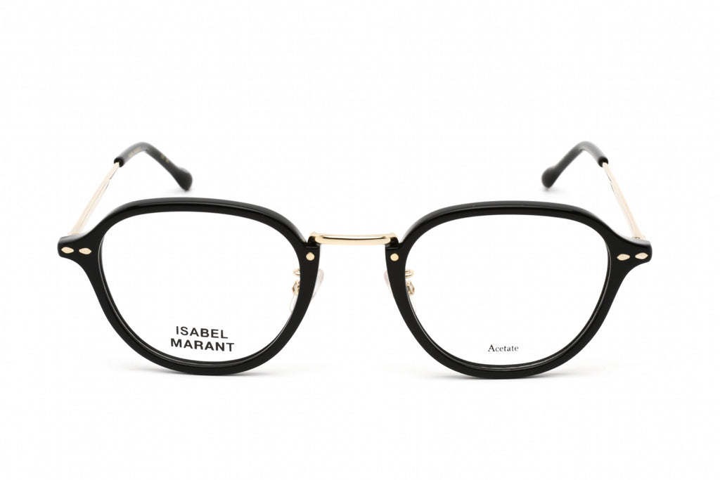 Isabel Marant IM 0034 Eyeglasses BLACK GOLD/Clear demo lens Women's