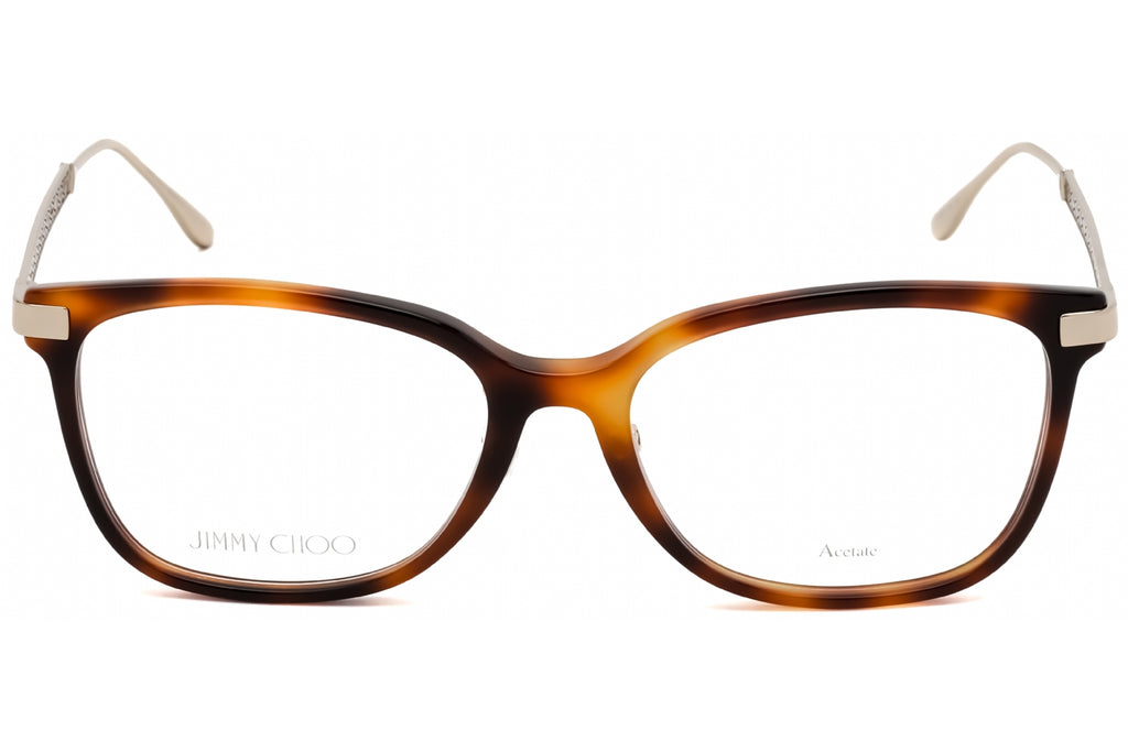 Jimmy Choo JC 236/F Eyeglasses Havana / Clear Lens Women's
