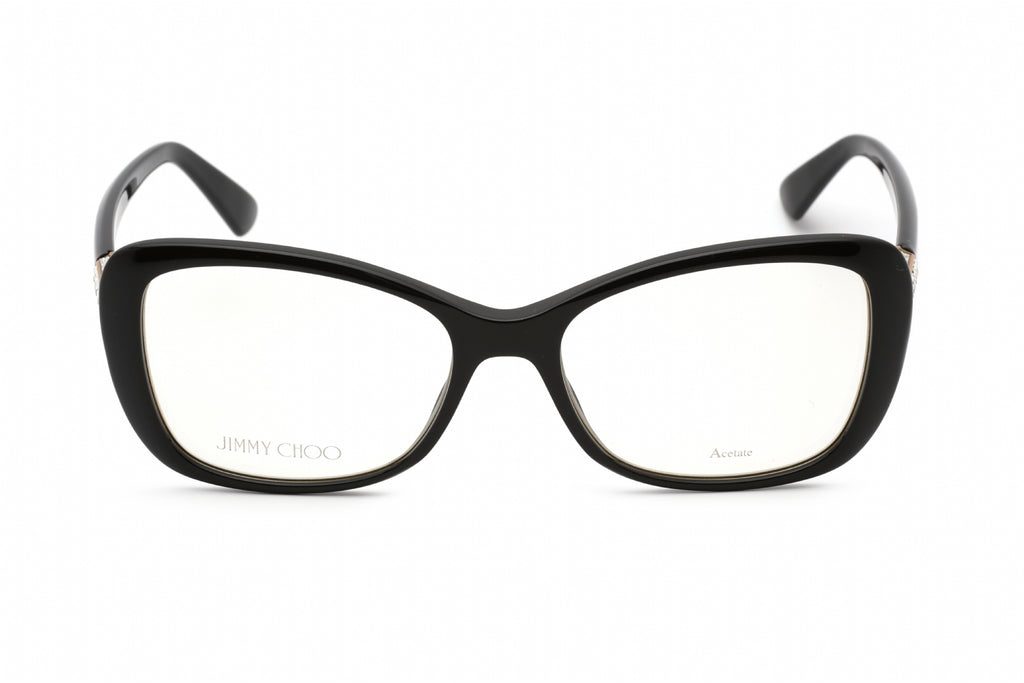 Jimmy Choo JC 284 Eyeglasses Black / Clear Lens Women's