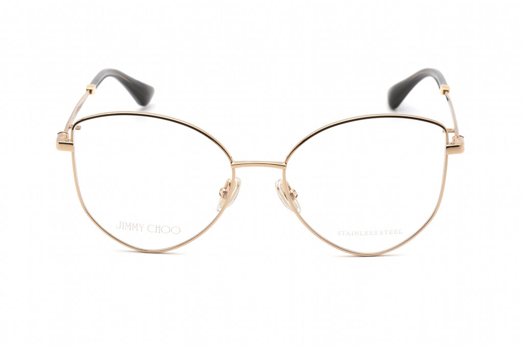 Jimmy Choo JC 327 Eyeglasses ROSE GOLD / Clear Lens Women's