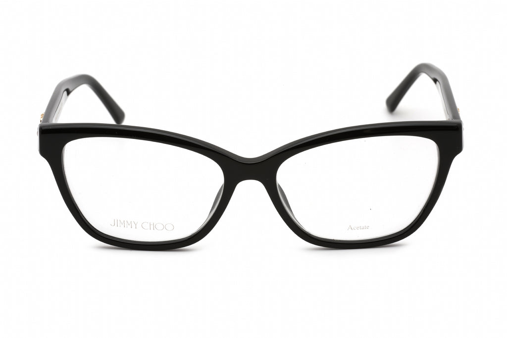 Jimmy Choo JC 334 Eyeglasses BLACK / Clear Lens Women's