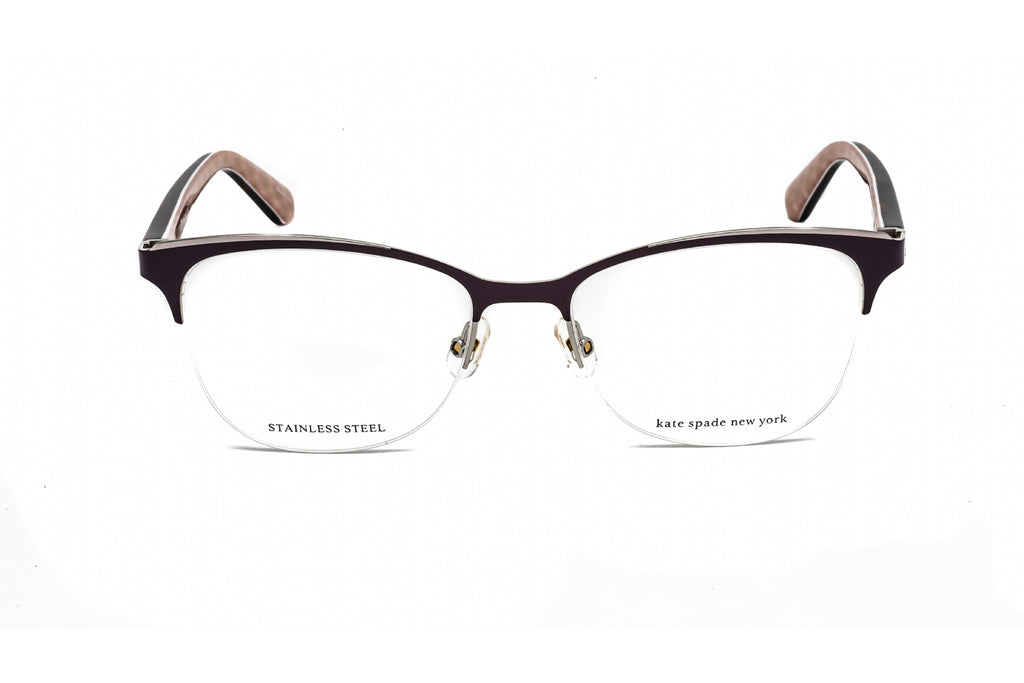 Kate Spade BRIENA Eyeglasses Violet / Clear demo lens Women's