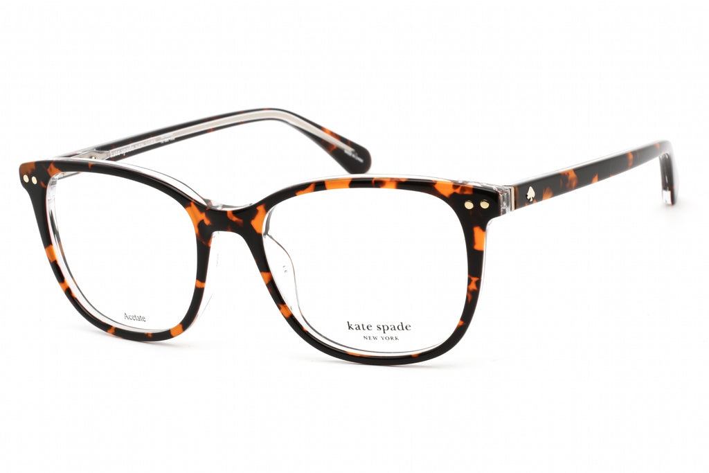 Kate Spade Joliet Eyeglasses Havana / Clear Lens Women's